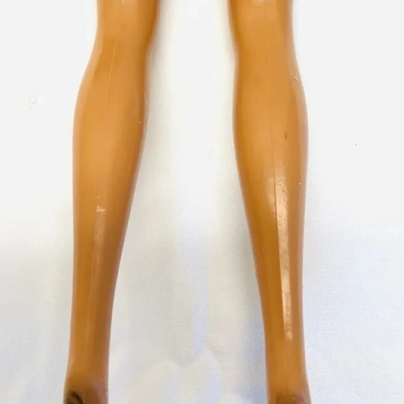 MATTEL BARBIE Asian Doll Long Black Hair Brown Eyes Two Piece Outfit 12" Tall - Picture 6 of 11